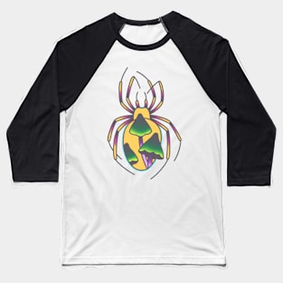 Mushroom Spider Baseball T-Shirt